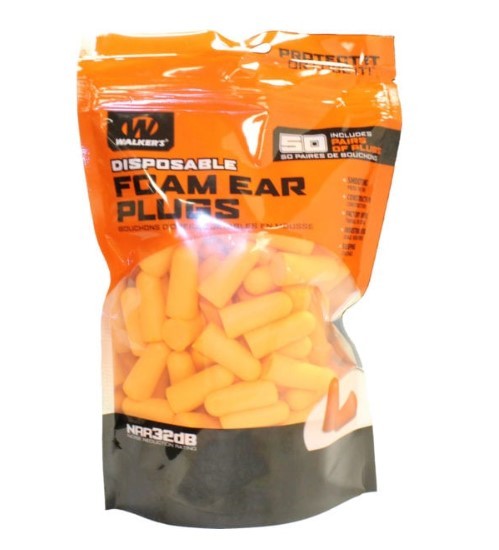 WLK FOAM EAR PLUGS 50 PAIR BAG - Win Repeating Arms Promotion